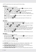 Предварительный просмотр 22 страницы Powerfix Profi HG00921A Operation And Safety Notes