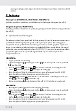 Предварительный просмотр 40 страницы Powerfix Profi HG00921A Operation And Safety Notes