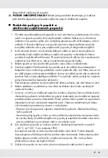 Предварительный просмотр 47 страницы Powerfix Profi HG00921A Operation And Safety Notes