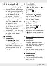 Preview for 34 page of Powerfix Profi HG01613 Operation And Safety Notes