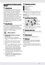 Preview for 3 page of Powerfix Profi HG04152 Assembly And Safety Advice