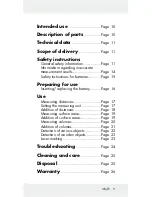 Preview for 9 page of Powerfix Profi IAN 40111 Operation And Safety Notes