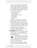 Preview for 12 page of Powerfix Profi IAN 40111 Operation And Safety Notes