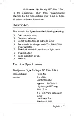 Preview for 9 page of Powerfix Profi PAH 25 A1 User Manual And Service Information