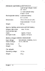 Preview for 10 page of Powerfix Profi PAH 25 A1 User Manual And Service Information