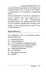 Preview for 77 page of Powerfix Profi PAH 25 A1 User Manual And Service Information