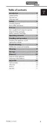 Preview for 4 page of Powerfix Profi PKRS 1.5 A1 Operating Instructions Manual