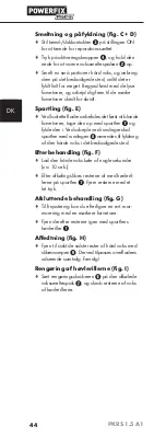 Preview for 47 page of Powerfix Profi PKRS 1.5 A1 Operating Instructions Manual