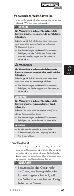 Preview for 66 page of Powerfix Profi PLPRS A1 Operating Instructions Manual