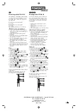 Preview for 2 page of Powerfix Profi PTS 60 A1 Series Quick Start Manual