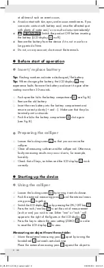 Предварительный просмотр 8 страницы Powerfix Profi Z22855 Operation And Safety Notes