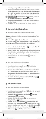 Preview for 55 page of Powerfix Profi Z22855 Operation And Safety Notes