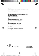 Powerfix Profi Z30225 Operation And Safety Notes preview