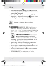 Preview for 10 page of Powerfix Profi Z30225 Operation And Safety Notes