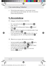 Preview for 34 page of Powerfix Profi Z30225 Operation And Safety Notes