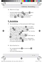 Preview for 35 page of Powerfix Profi Z30225 Operation And Safety Notes