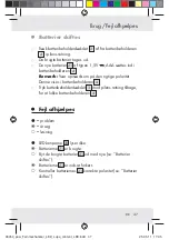 Preview for 47 page of Powerfix Profi Z30225 Operation And Safety Notes