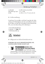 Preview for 53 page of Powerfix Profi Z30225 Operation And Safety Notes