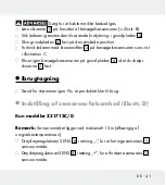 Предварительный просмотр 41 страницы Powerfix Profi Z31712A/C Operation And Safety Notes