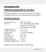 Предварительный просмотр 67 страницы Powerfix Profi Z31712A/C Operation And Safety Notes