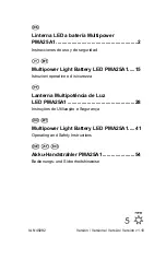 Preview for 2 page of Powerfix PMA25A1 User Manual And Service Information