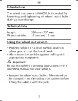 Предварительный просмотр 2 страницы Powerfix POWERFIX KH4055 Operating Instructions