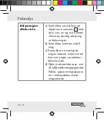 Предварительный просмотр 39 страницы Powerfix Profi 78526 Operation And Safety Notes