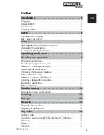 Preview for 4 page of PowerFlex PTSI 9 A1 Operating Instructions Manual