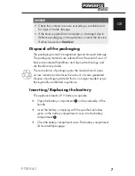 Preview for 10 page of PowerFlex PTSI 9 A1 Operating Instructions Manual