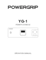 Preview for 1 page of PowerGrip YG-1 Operation Manual