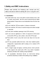 Preview for 5 page of PowerGuard 10KT User Manual