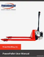 POWERHANDLING PowerPallet 2000 User Manual preview