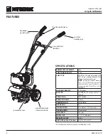 Preview for 8 page of Powerhorse 41709 Operator'S Manual