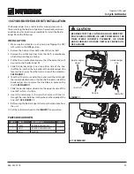 Preview for 23 page of Powerhorse 41709 Operator'S Manual