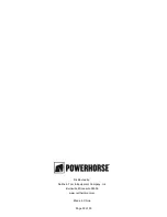 Preview for 35 page of Powerhorse 750122 Owner'S Manual