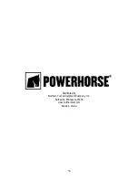 Предварительный просмотр 56 страницы Powerhorse 750134 Owner'S Manual