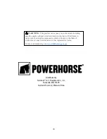 Preview for 74 page of Powerhorse 792220 Owner'S Manual