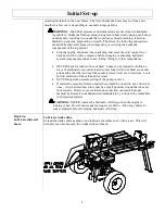 Preview for 8 page of Powerhorse M1156 Owner'S Manual