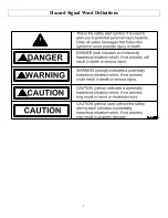 Preview for 2 page of Powerhorse M1165E Owner'S Manual