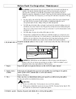 Preview for 14 page of Powerhorse M1165E Owner'S Manual