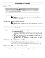 Preview for 15 page of Powerhorse M1165E Owner'S Manual