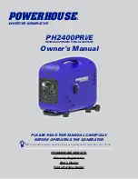 Powerhouse PH2400PRi/E Owner'S Manual preview