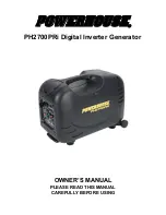 Powerhouse PH2700PRi Owner'S Manual предпросмотр