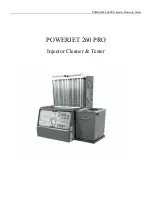 Предварительный просмотр 1 страницы Powerjet 260 PRO Manual