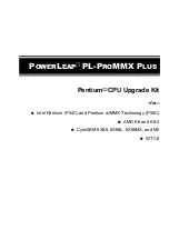 Предварительный просмотр 1 страницы Powerleap PL-PROMMX PLUS Manual