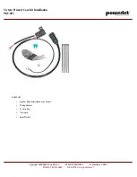 Предварительный просмотр 2 страницы Powerlet PKT-065 Installation