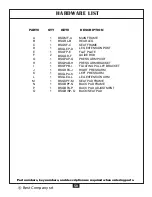 Предварительный просмотр 50 страницы Powerline BSG10X Owner'S Manual