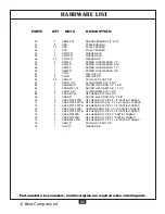 Предварительный просмотр 52 страницы Powerline BSG10X Owner'S Manual