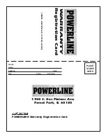 Предварительный просмотр 68 страницы Powerline P1.1x Owner'S Manual