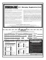 Предварительный просмотр 64 страницы Powerline P2 X Owner'S Manual